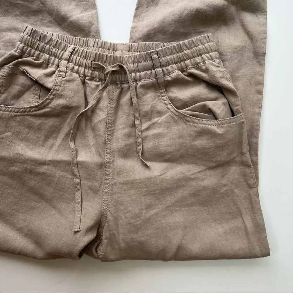 ZARA Linen Jogger Pant